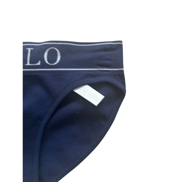 POLO RALPH LAUREN Women's Navy Ribbed Bikini Underwear Size XS NEW NWT - Picture 5 of 6
